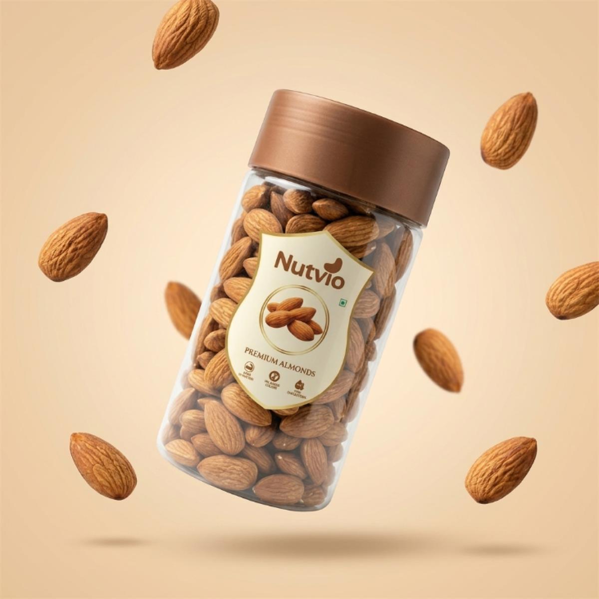 Nutvio Premium Almond Pantry Jar 400g