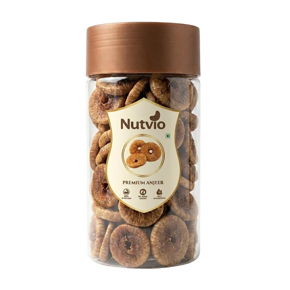 Nutvio Premium Dried Anjeer Pantry Jar 400g