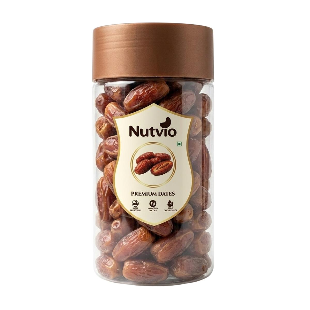 Nutvio Premium Dates Pantry Jar 500g