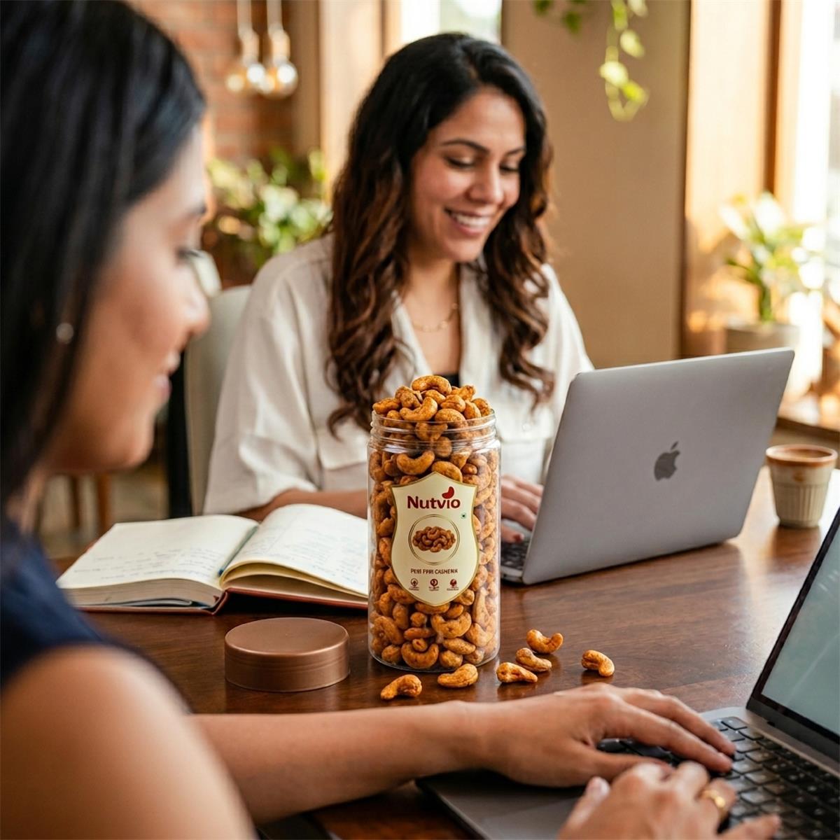 Nutvio Peri Peri Cashew Pantry Jar 400g