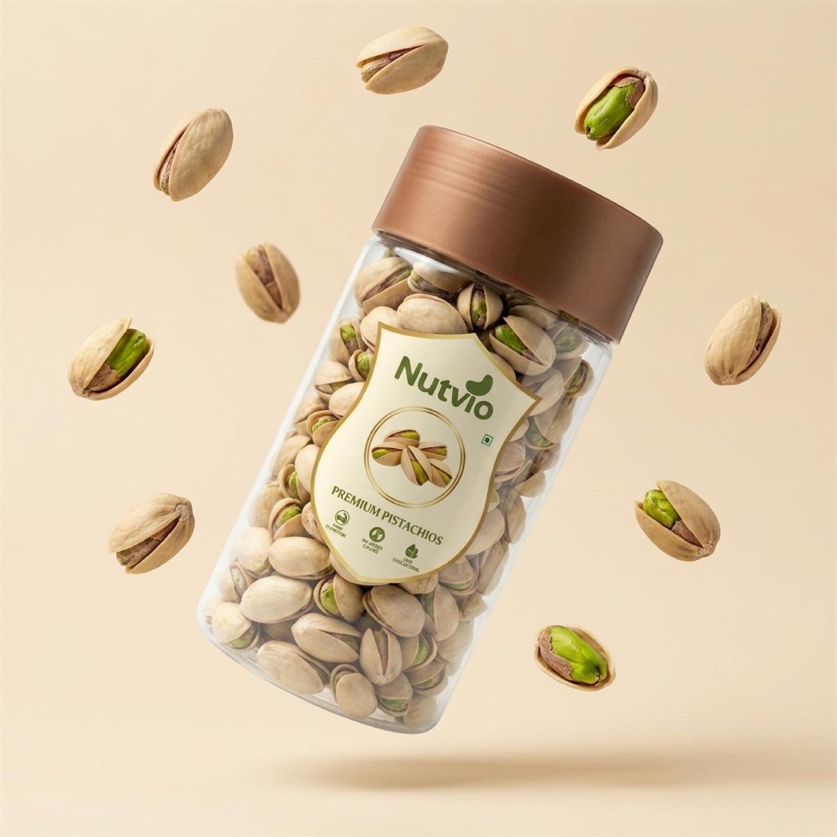 Nutvio Premium Pistachio Pantry Jar 400g
