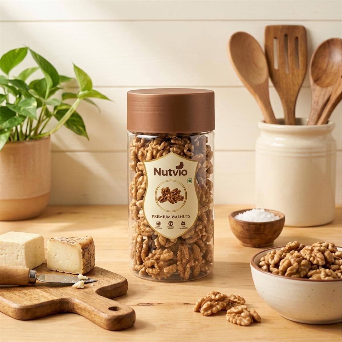 Nutvio Premium Walnut Pantry Jar 400g